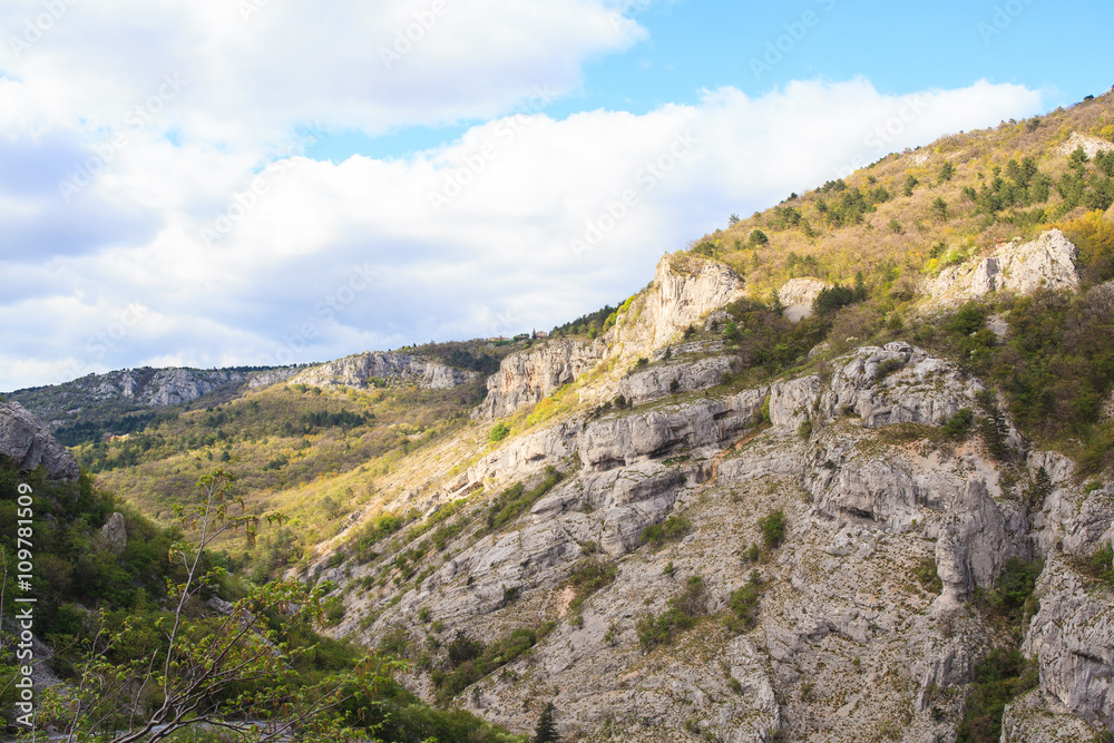 View of Val Rosandra