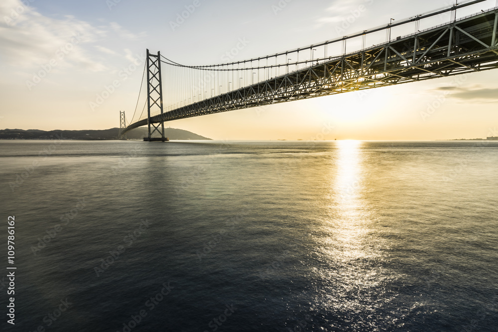Obraz premium Most Akashi Kaikyo