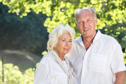 Happy senior couple