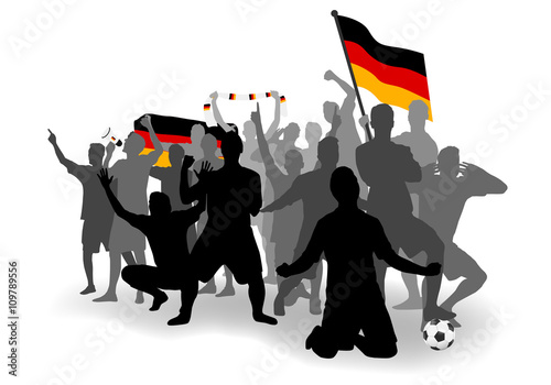 Jubel deutscher Fans