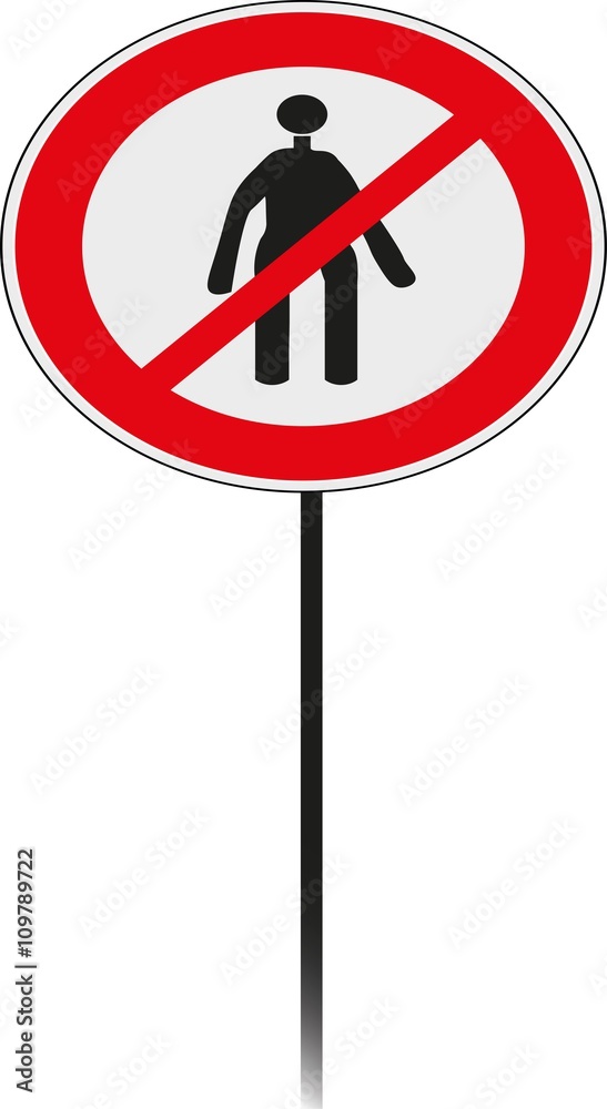 People are not allowed