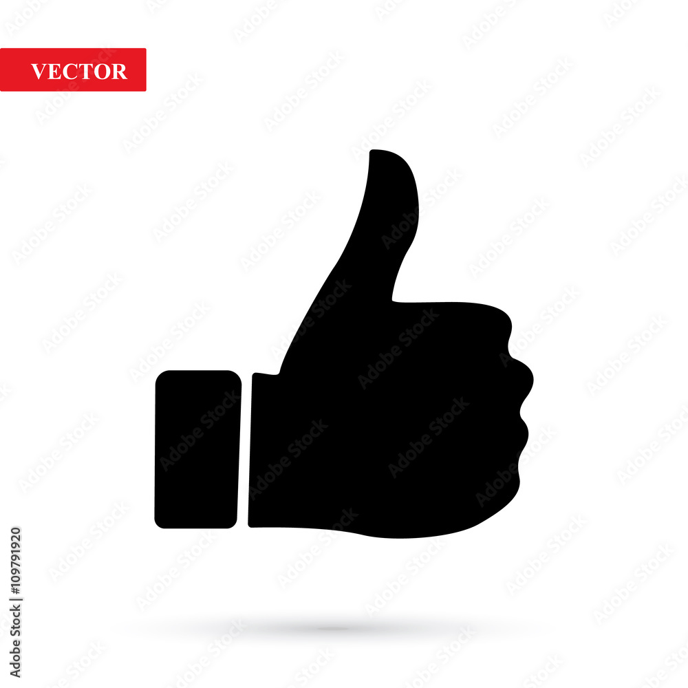 LIKE icon, hand icon LIKE icon, hand icon