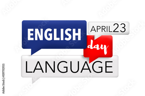 English language day, april 23rd