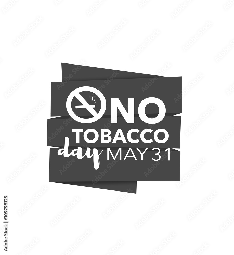 No tobacco day, may 31st