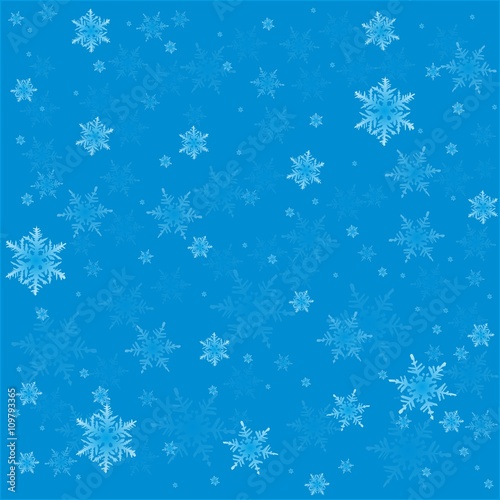 Seamless background with snow.