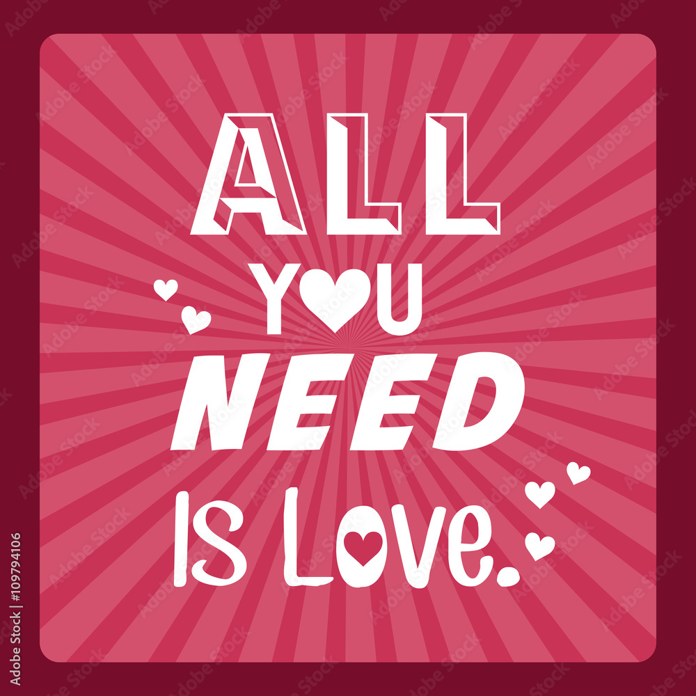 Fototapeta premium Inspirational text. Typographic design. , vector illustration