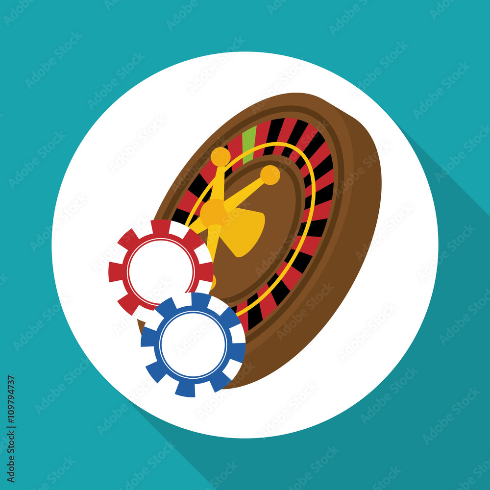 Casino design. Game and las vegas illustration Casino design. Game and las vegas illustration