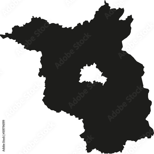 Map of Brandenburg