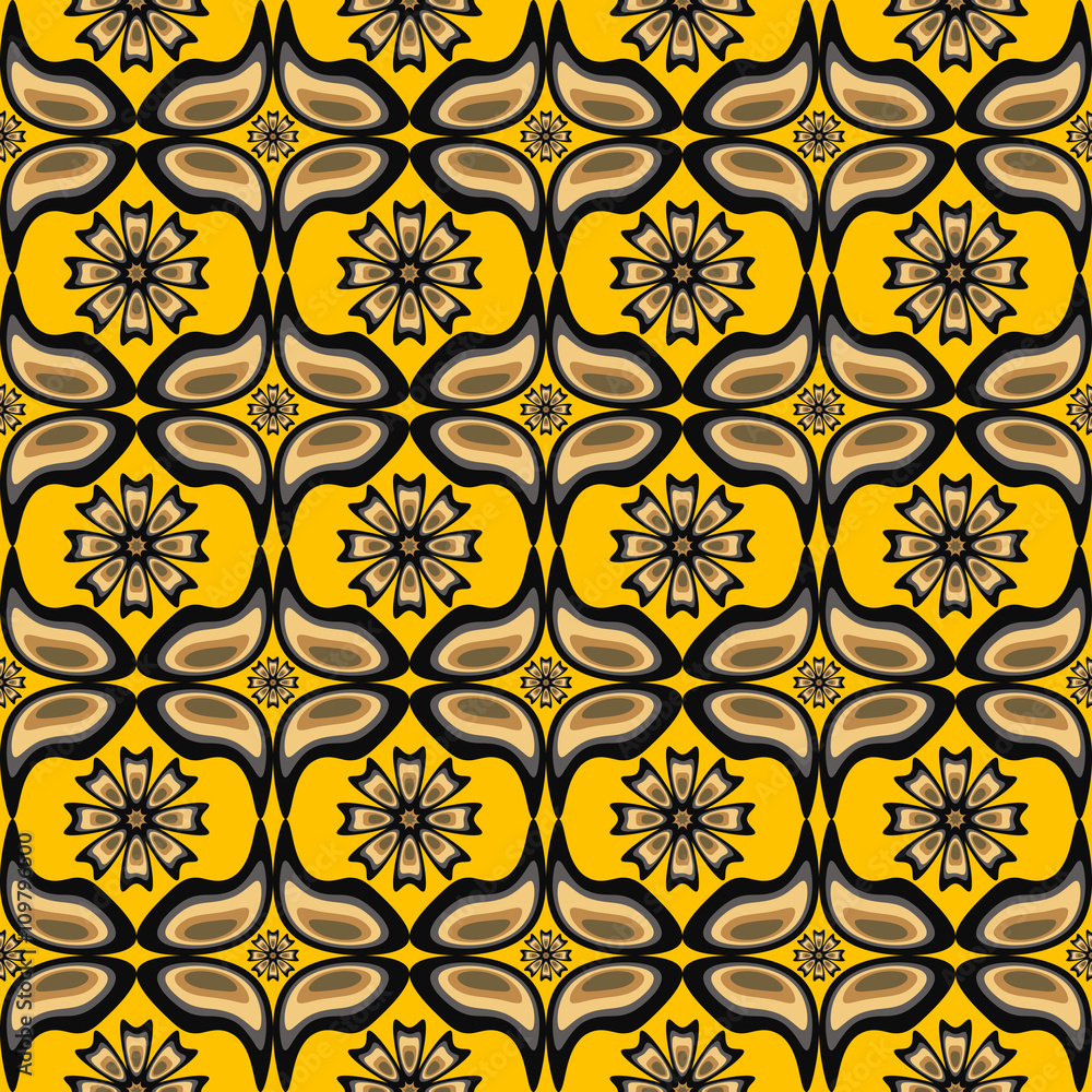 Flower abstract elements Flower abstract elements