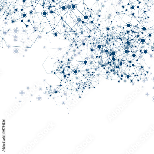 Global Network - Vector Illustration, Graphic Design. 