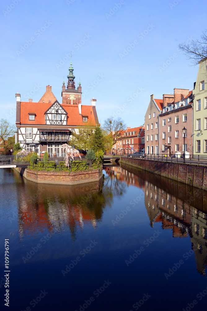 An old watermill in Gdansk