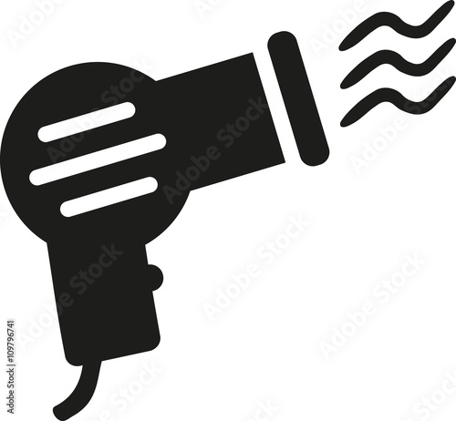 Hair drier icon