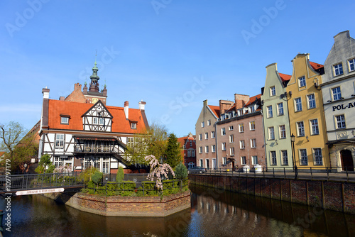 An old watermill in Gdansk