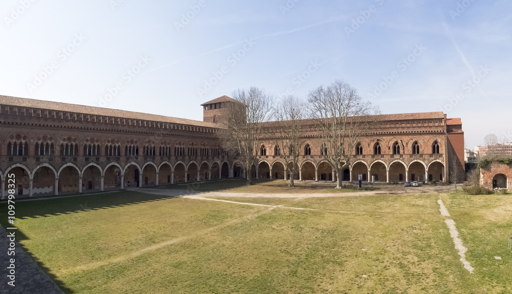Pavia. Visconti Castle.
