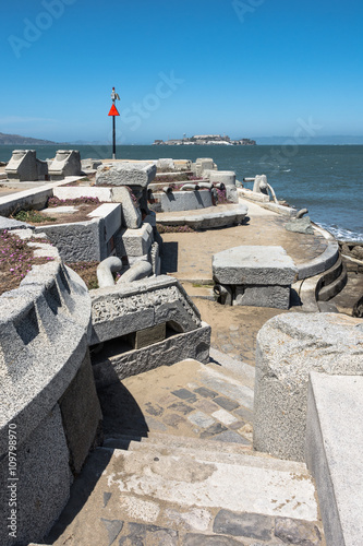 The wave organ of San Francisco, California
