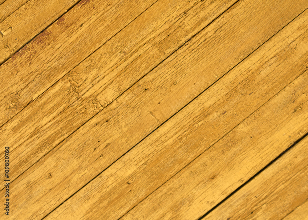 Fototapeta premium Abstract orange wooden wall texture.