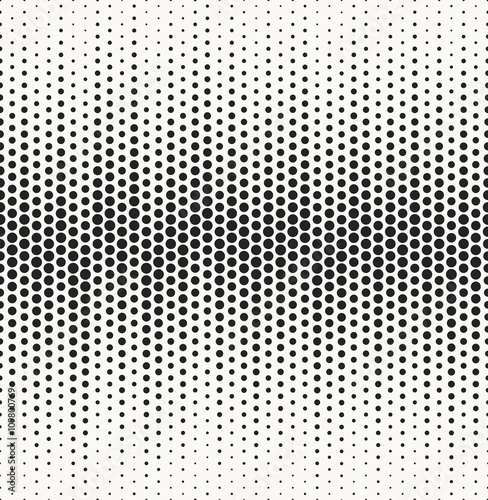 Modern grungy typographical texture with circles structure - vec