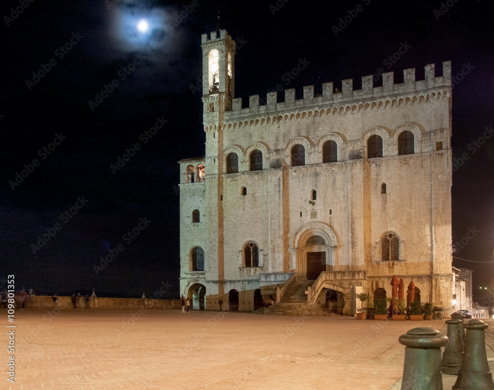 Evening pictures of Gubbio