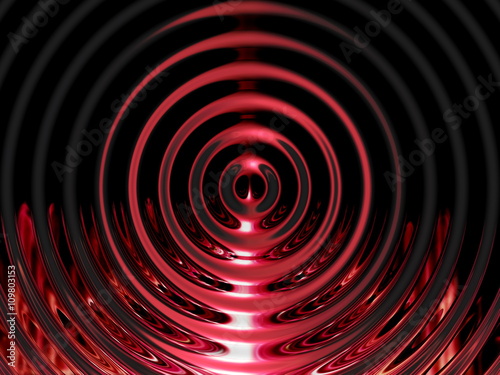 Red Liquid Resonance Background