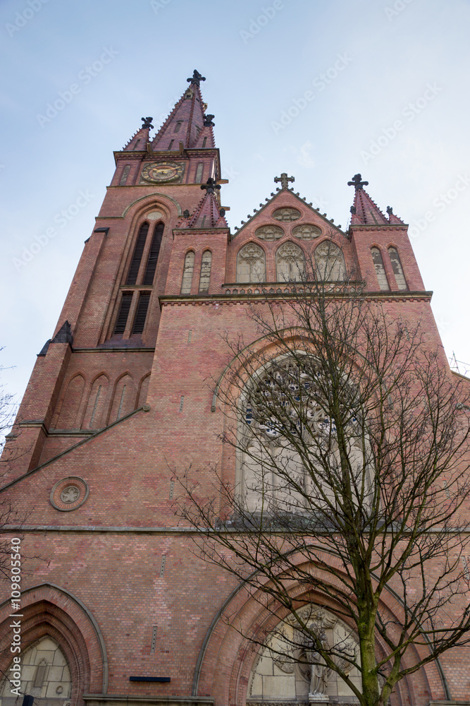 Fototapeta premium Liebfrauenkirche in Dortmund, Nordrhein-Westfalen