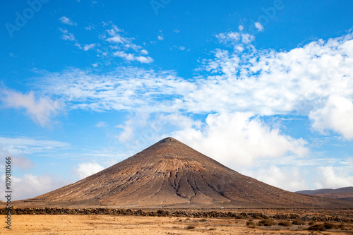 Volcano in fuerteventura