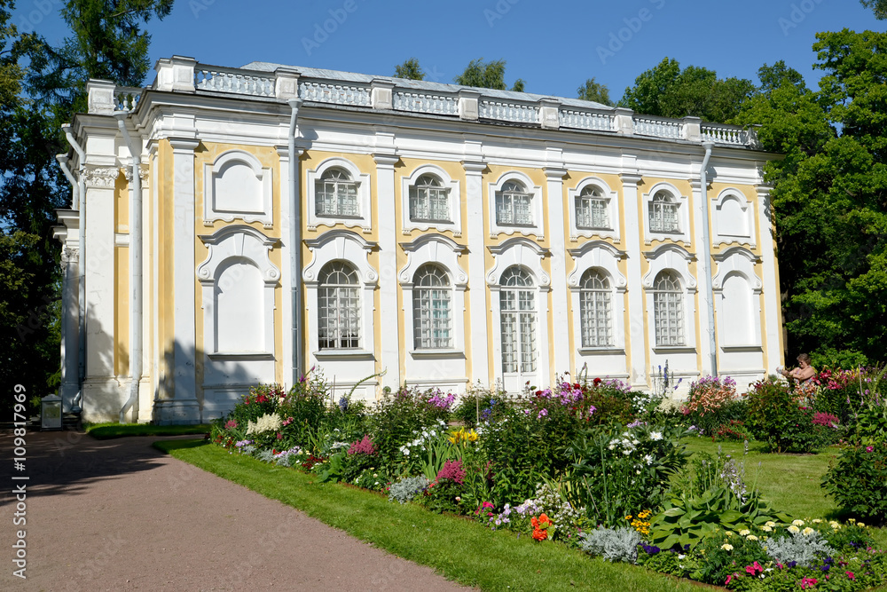 ORANIENBAUM, RUSSIA. The Stone Hall pavilion in