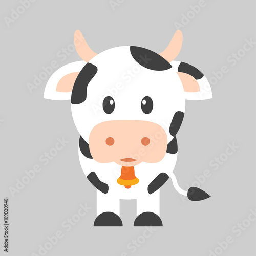 cow with bell