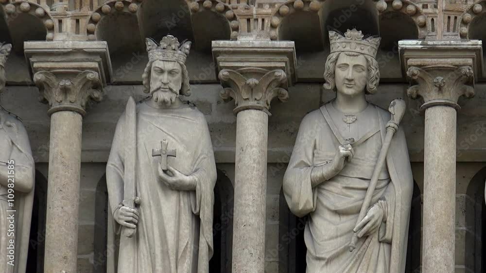 Notre Dame Cathedral de Paris. France. Notre Dame Cathedral de Paris. France.