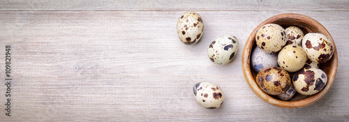 Quail eggs