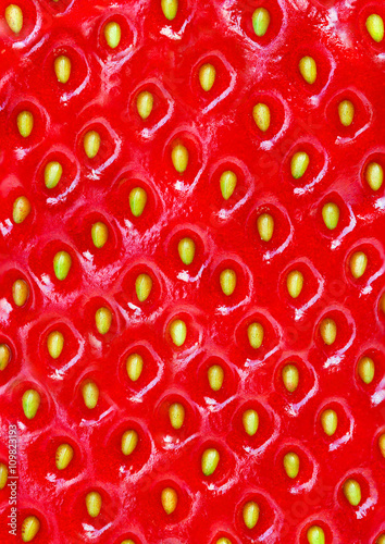 Strawberry background close-up