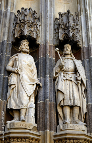 King Henrik and King Ladislau, Kosice, Slovakia