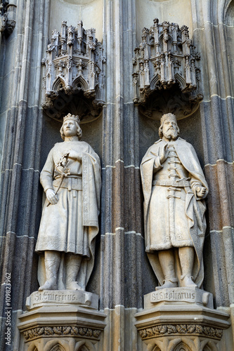 Prince Emeric and King Steven of Hungary, Kosice, Slovakia