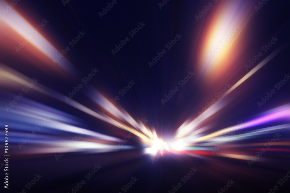 Obraz premium Abstract image of speed motion.