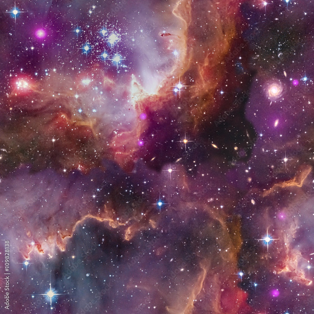 Fototapeta Wszechświat background.Seamless.Elements tego obrazu dostarczone przez NASA