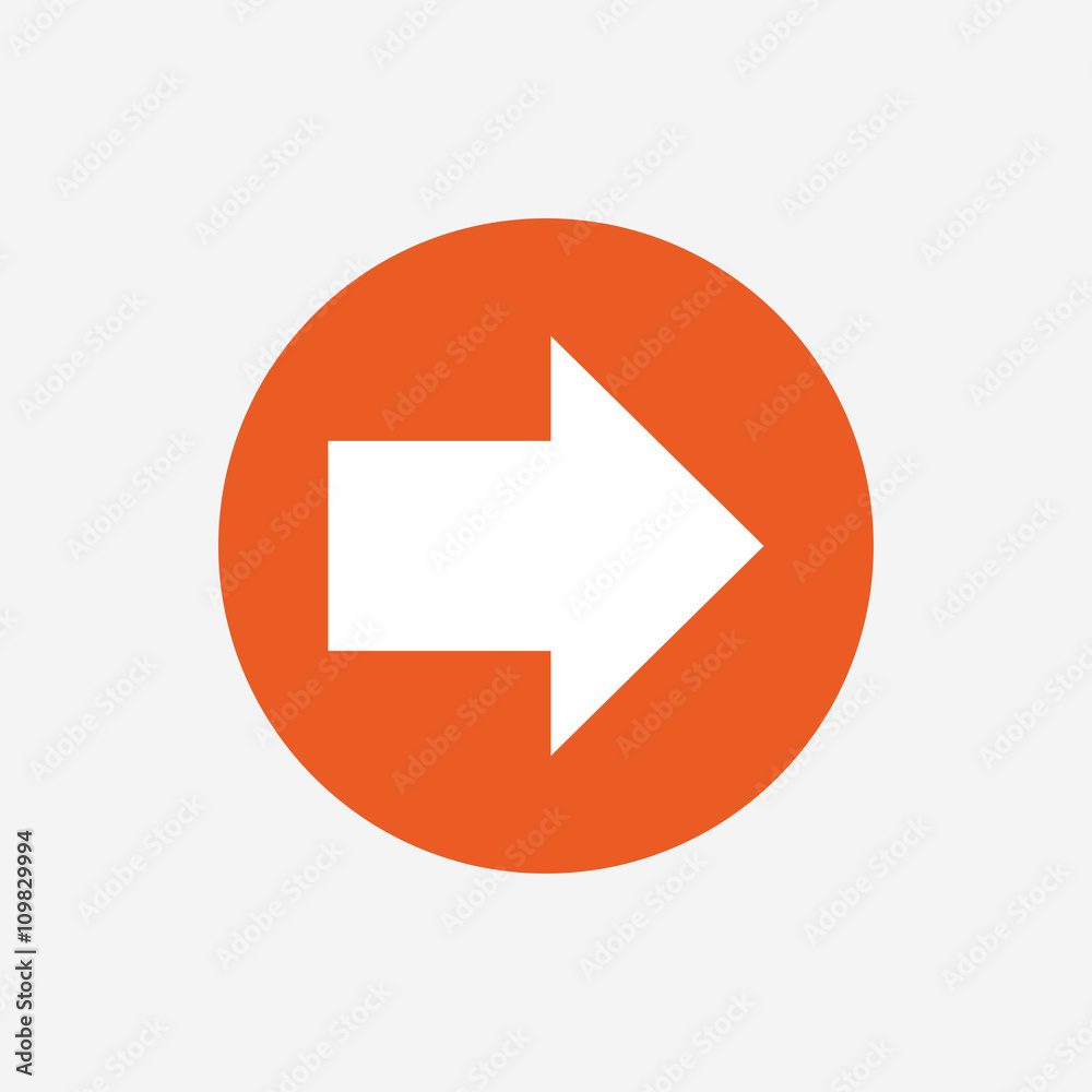 Arrow sign icon. Next button. Navigation symbol Arrow sign icon. Next button. Navigation symbol