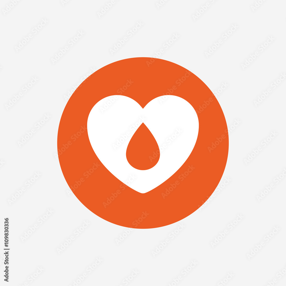 Blood donation sign icon. Medical donation. Blood donation sign icon. Medical donation.