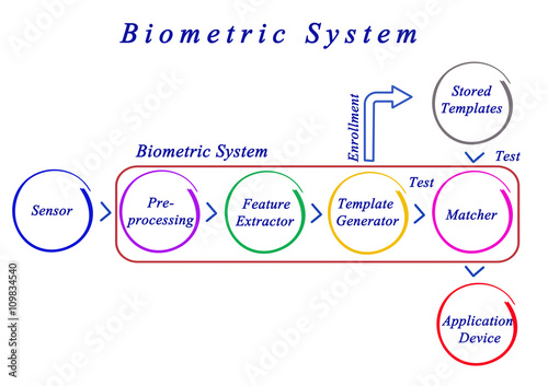 Diagram of Biometric System
