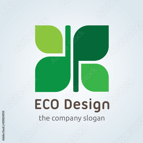 green logo concept,idea logo,eco logo.life and healthy logo. vector logo template.