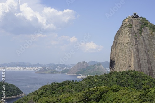 Pao de Azucar, Sugarloaf in Rio de Janeiro, Brazil.