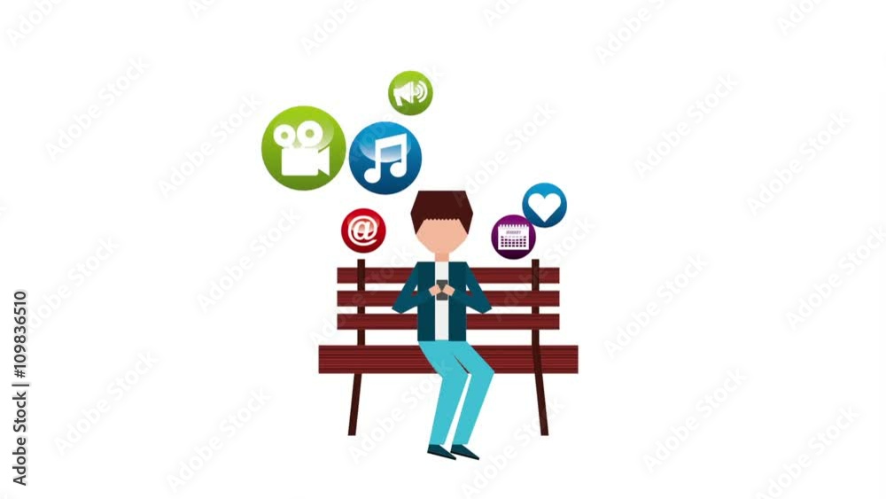social networking , video animation social networking , video animation