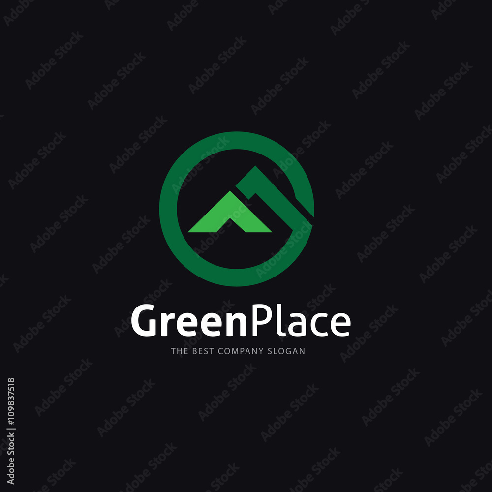 Mountain logo. Mountain logo.
