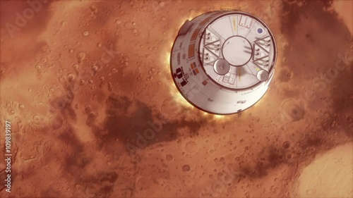 Mars Ship Landing 