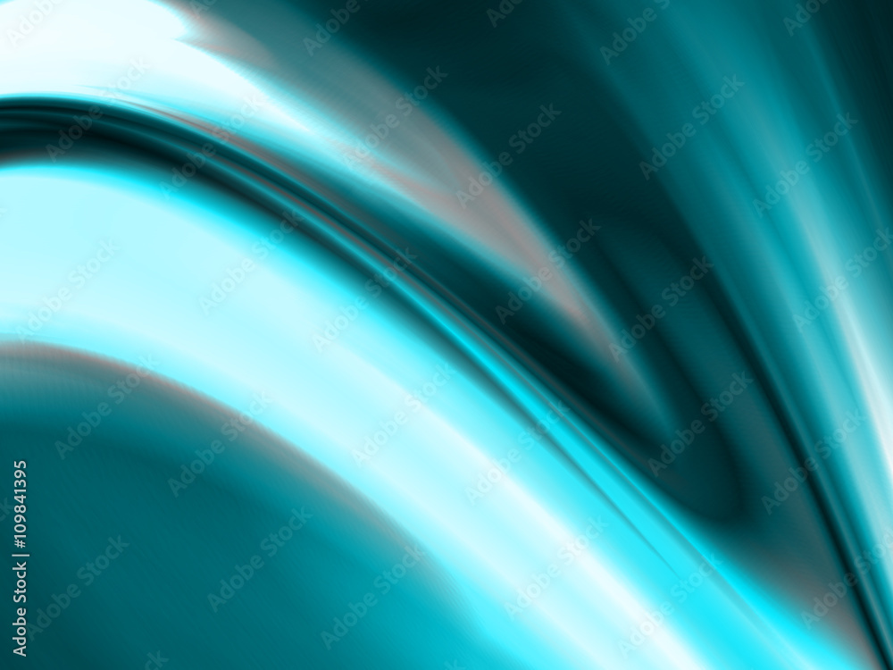 Obraz premium Abstract colorful background, futuristic wavy shapes