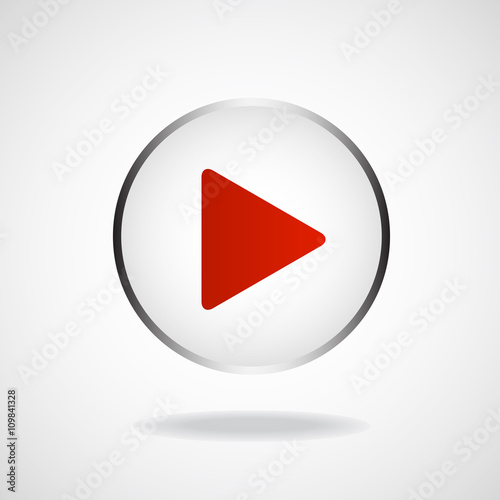 Free Download Play icon, multimedia player, multimedia play button, vector illustration, eps 10 - GFXLoad