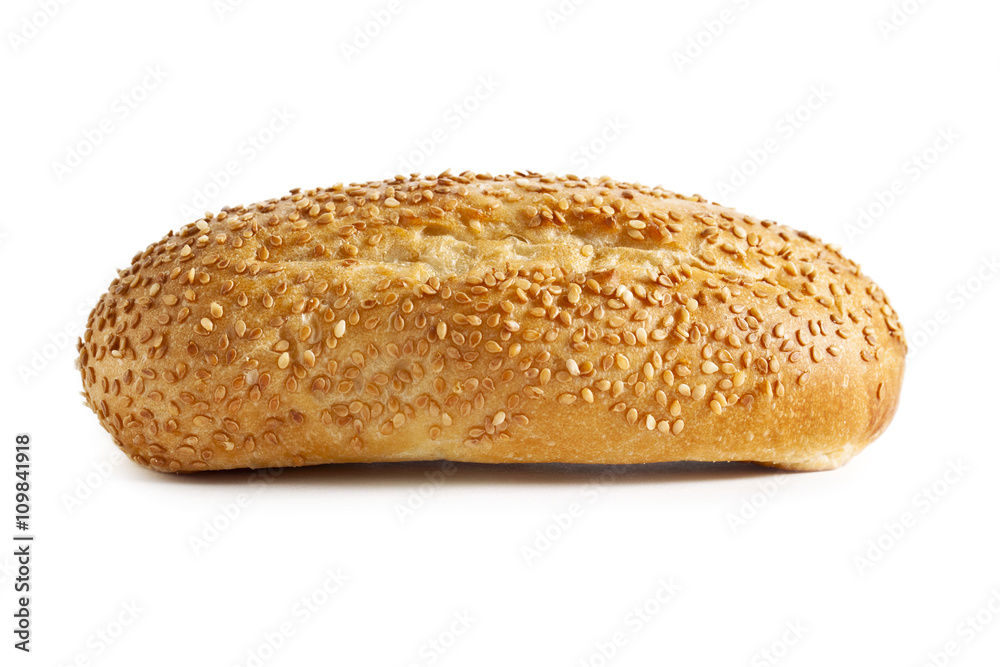 bread with sesame seeds