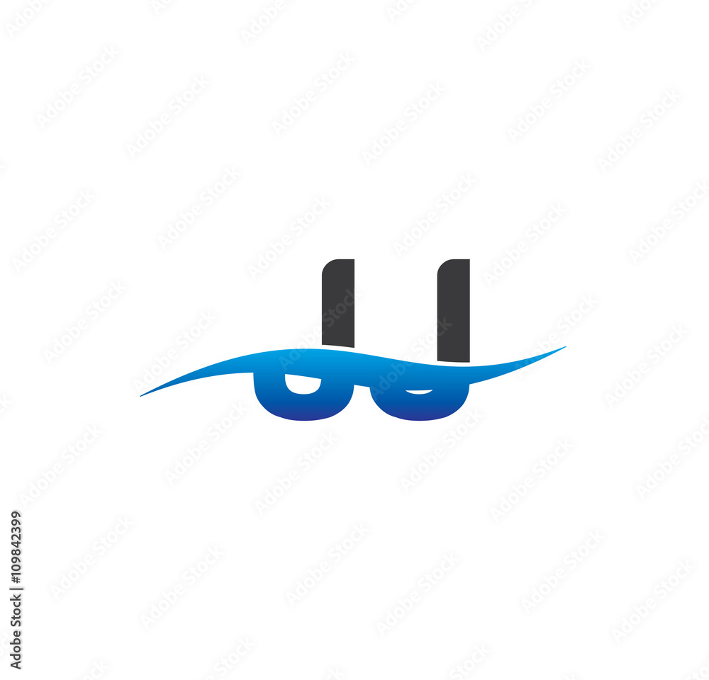 jj initial logo with swoosh blue and grey jj initial logo with swoosh blue and grey