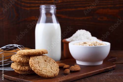 Healthy oat cookies