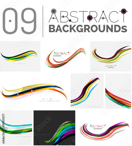 Set of smooth elegant identity waves