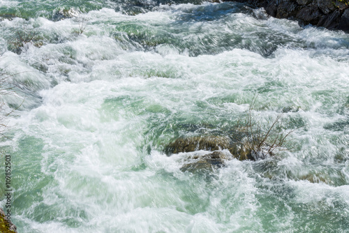 image of flowing water in the river