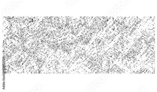 pencil hatched background in white over black